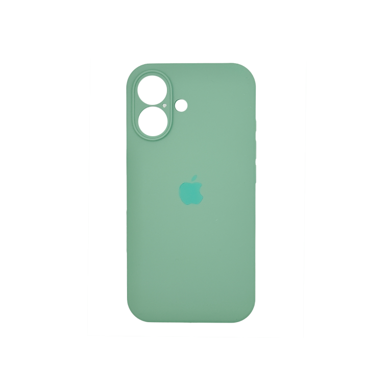 سیلیکون اورجینال سبزآبی iPhone 16