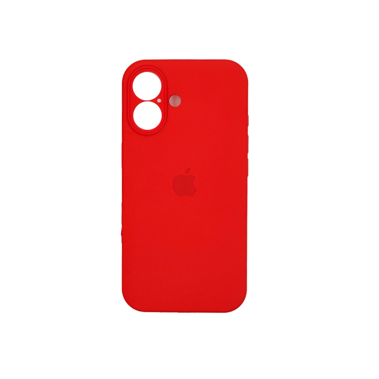 سیلیکون اورجینال قرمز iPhone 16