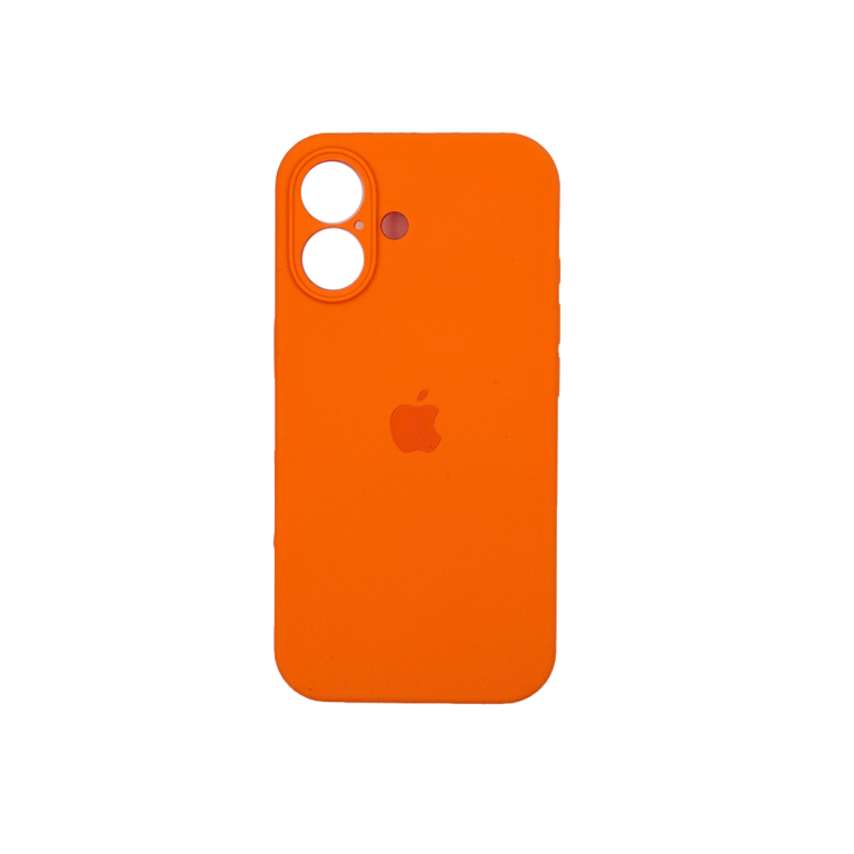 سیلیکون اورجینال نارنجی iPhone 16