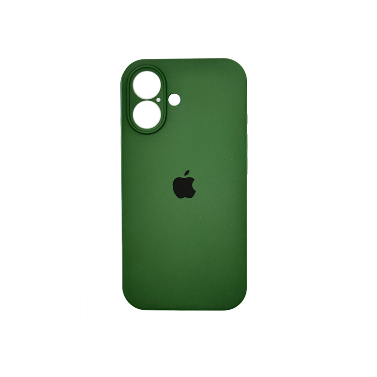 سیلیکون اورجینال یشمی iPhone 16